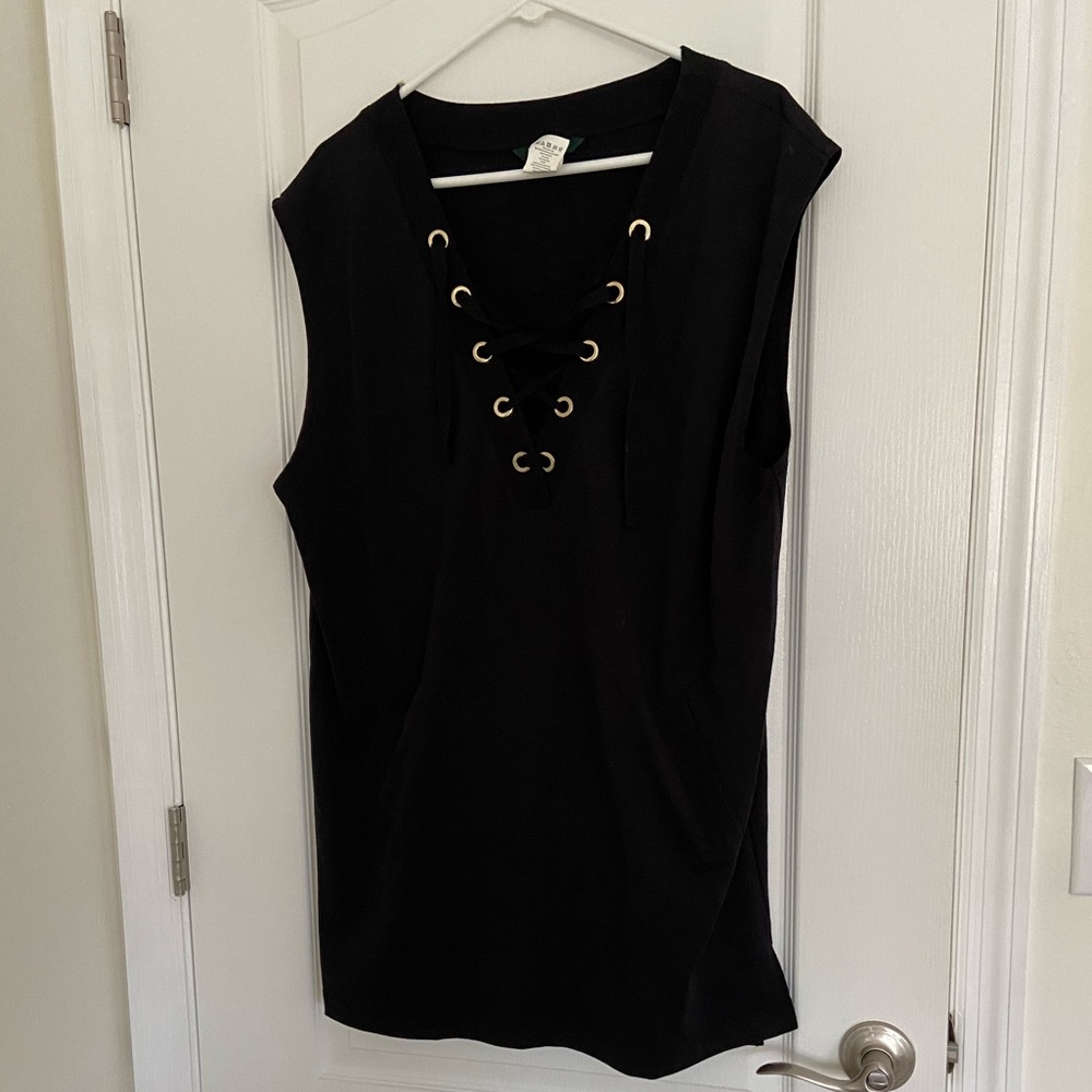 Ralph Lauren Black Swimsuit Coverup